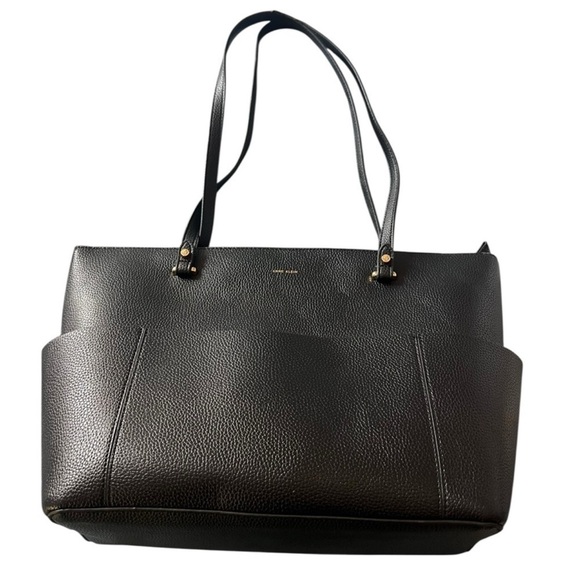Anne Klein Handbags - Anne Klein Black Pebbled Tote Bag